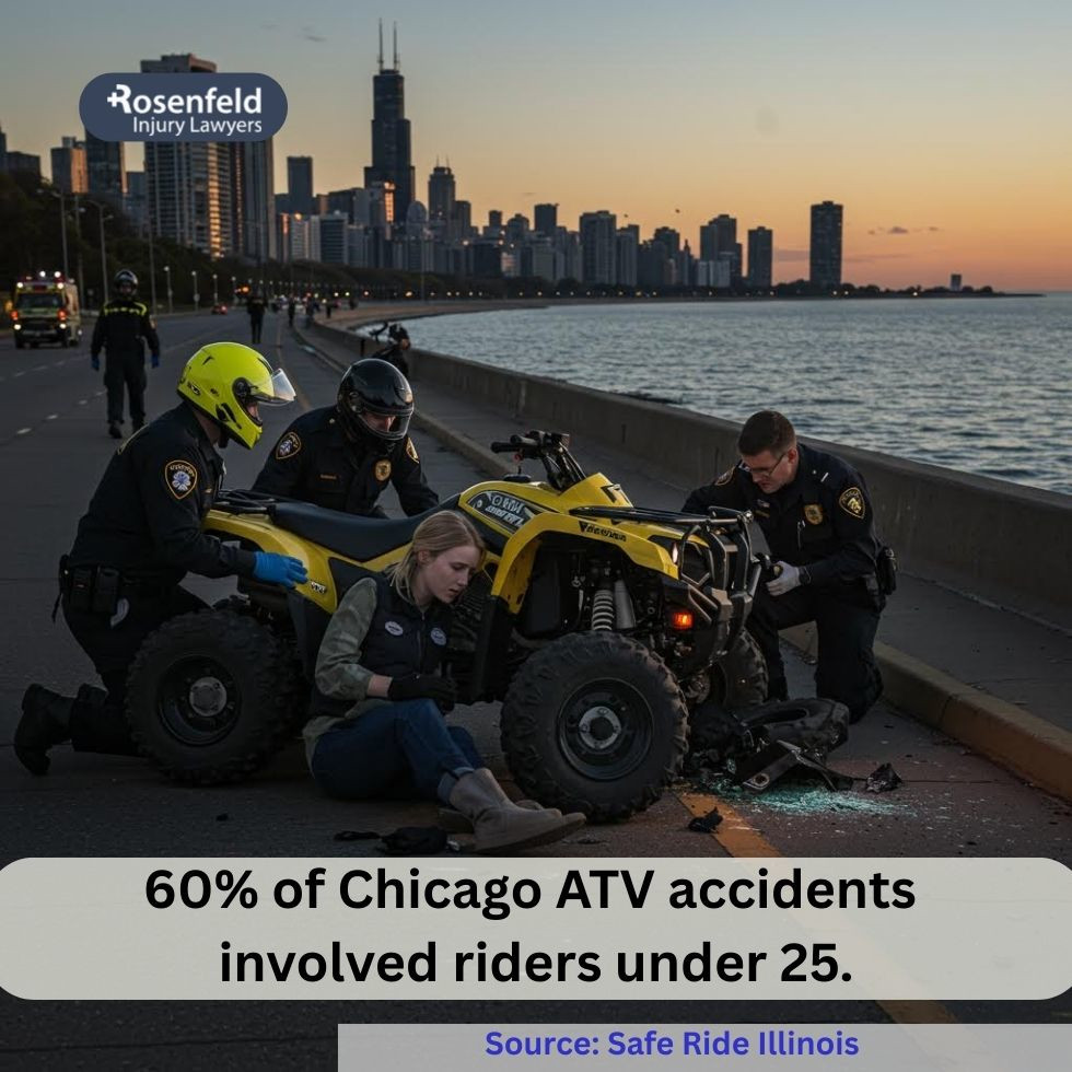 Serious injuries in ATV accidents include spinal cord injuries and broken bones.