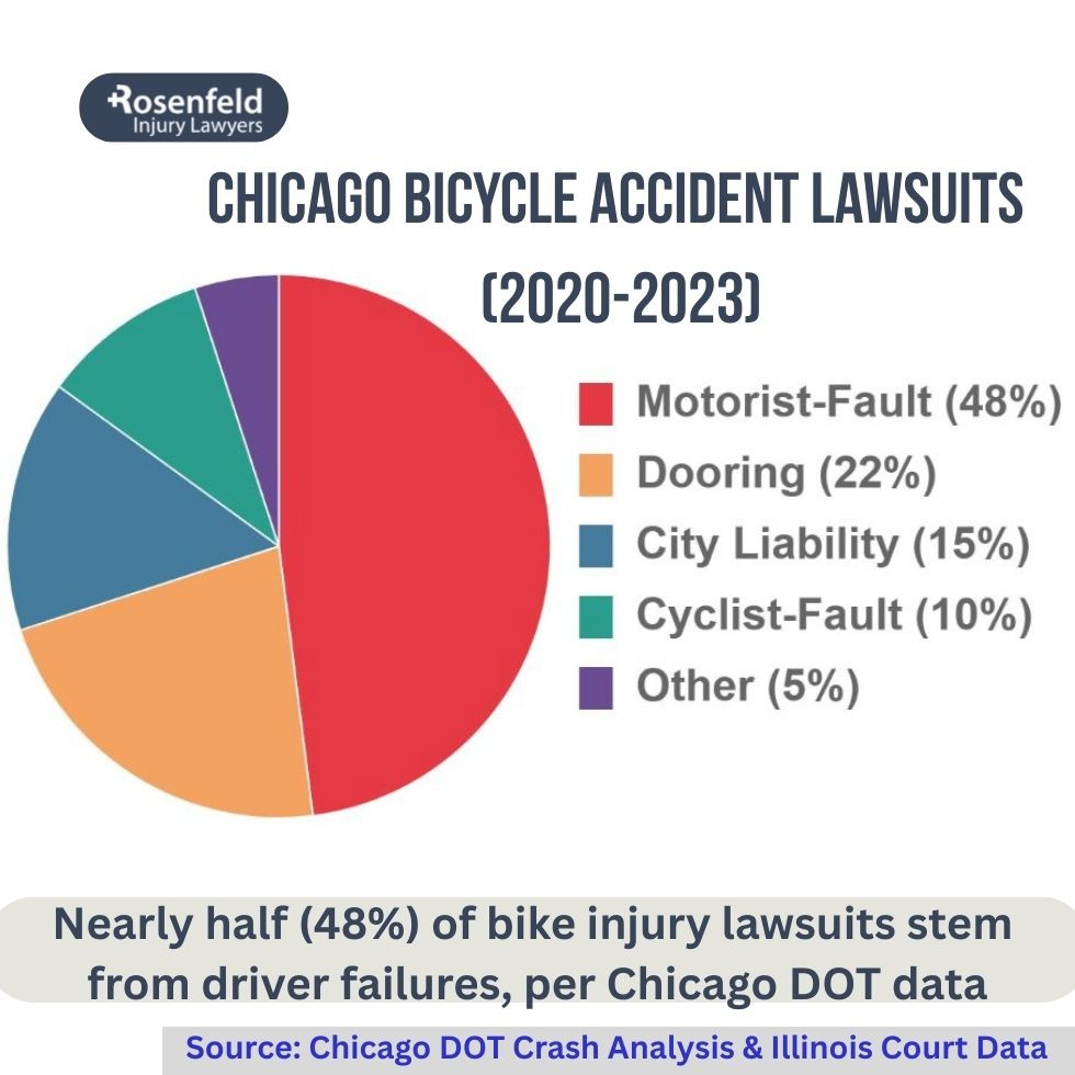Filing a personal injury claim based on bicycle laws in Chicago.