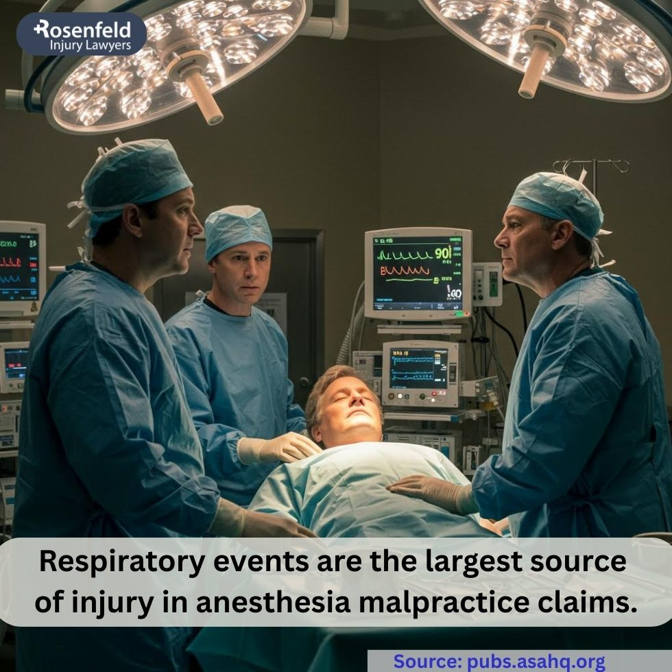 An attorney for the serious consequences of anesthesia.