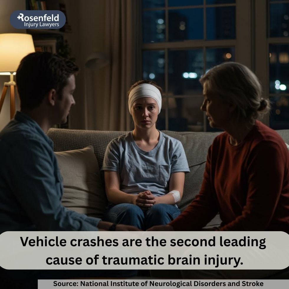 Chicago brain injury lawyer handling a head injury case related to a fall accident