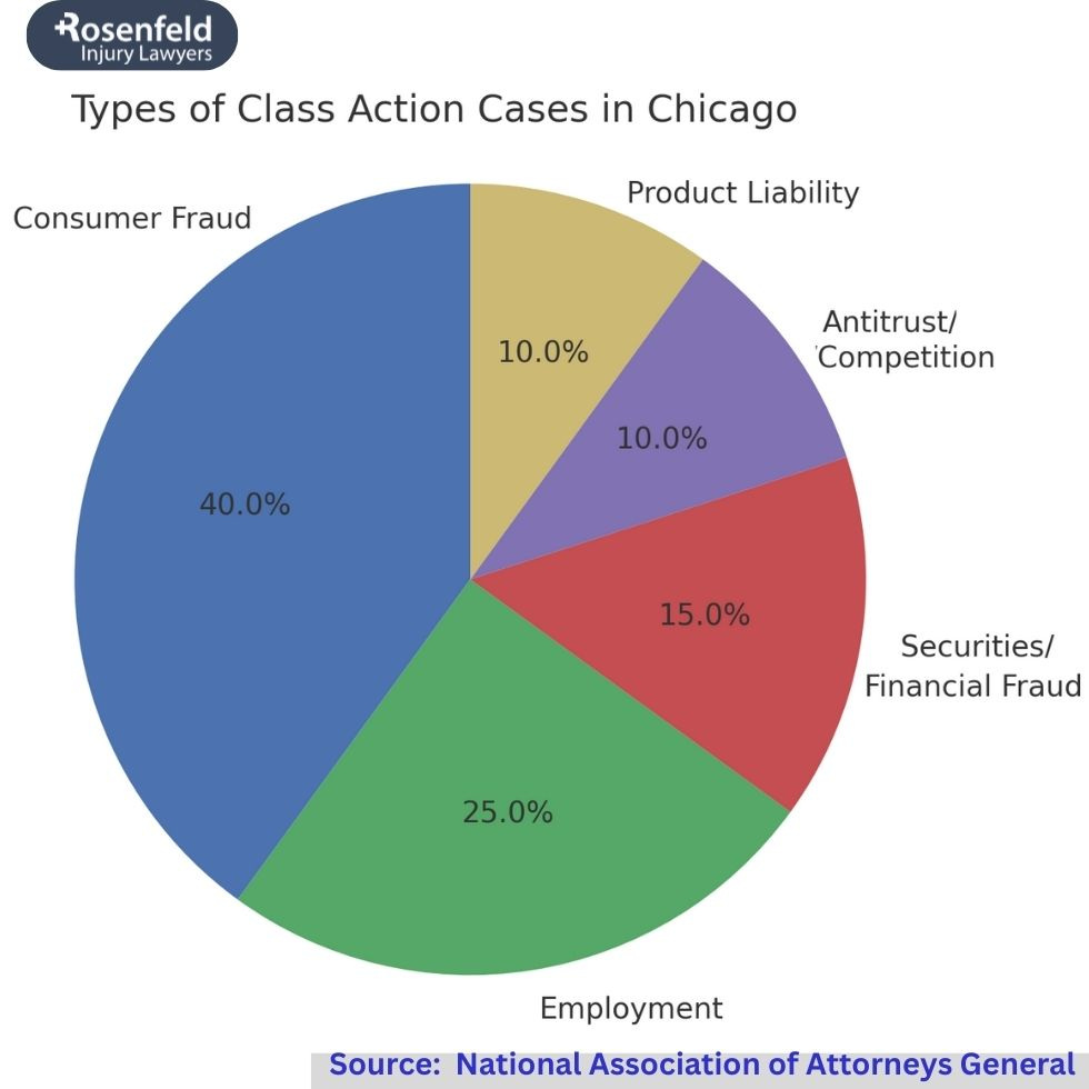 Attorneys negotiating compensation on behalf of class members in a Chicago class action suit, ensuring harmed consumers receive fair benefits under the law.