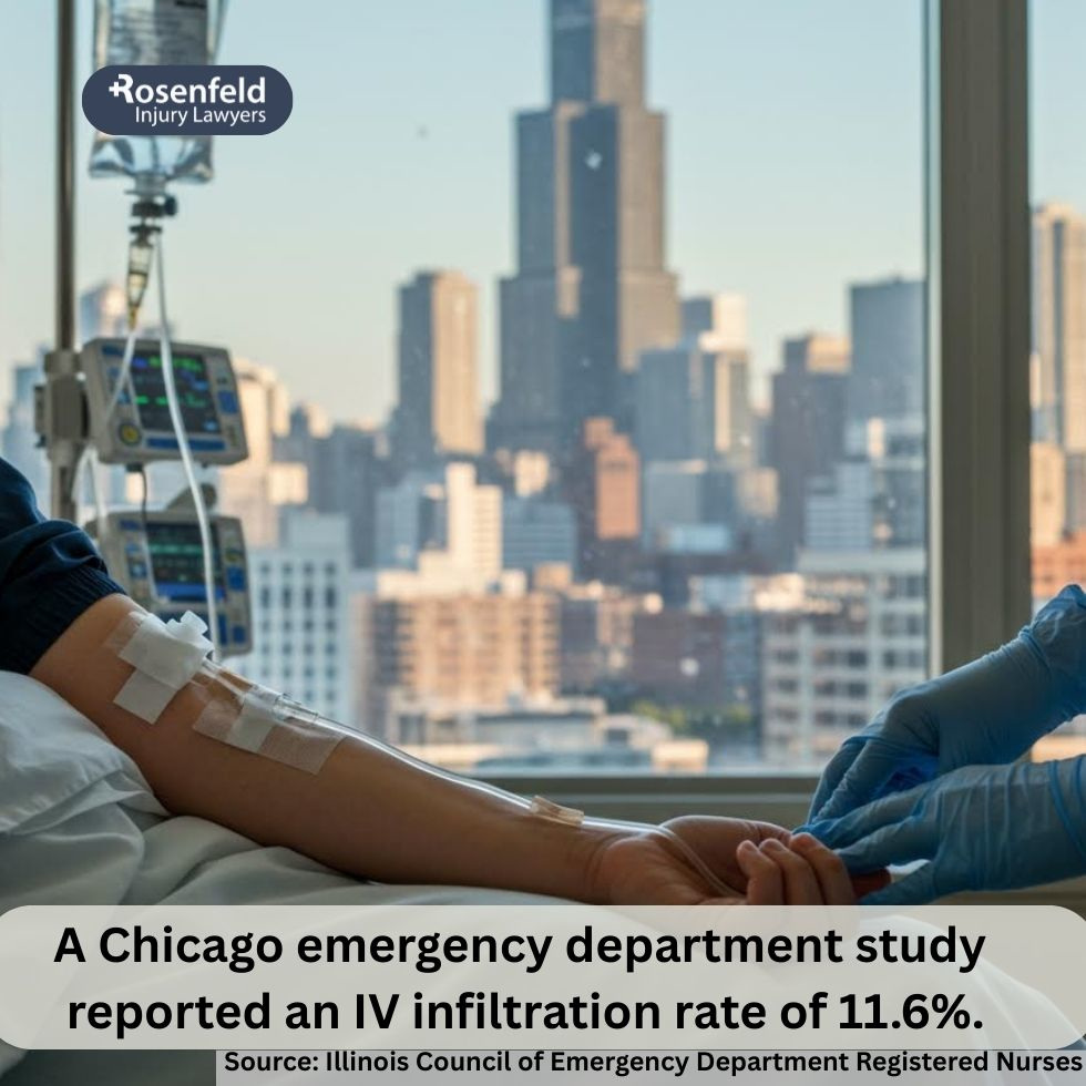 File a medical malpractice lawsuit for IV infiltration