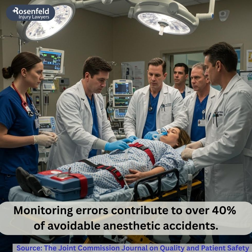 A lawyer for errors when administering anesthesia.