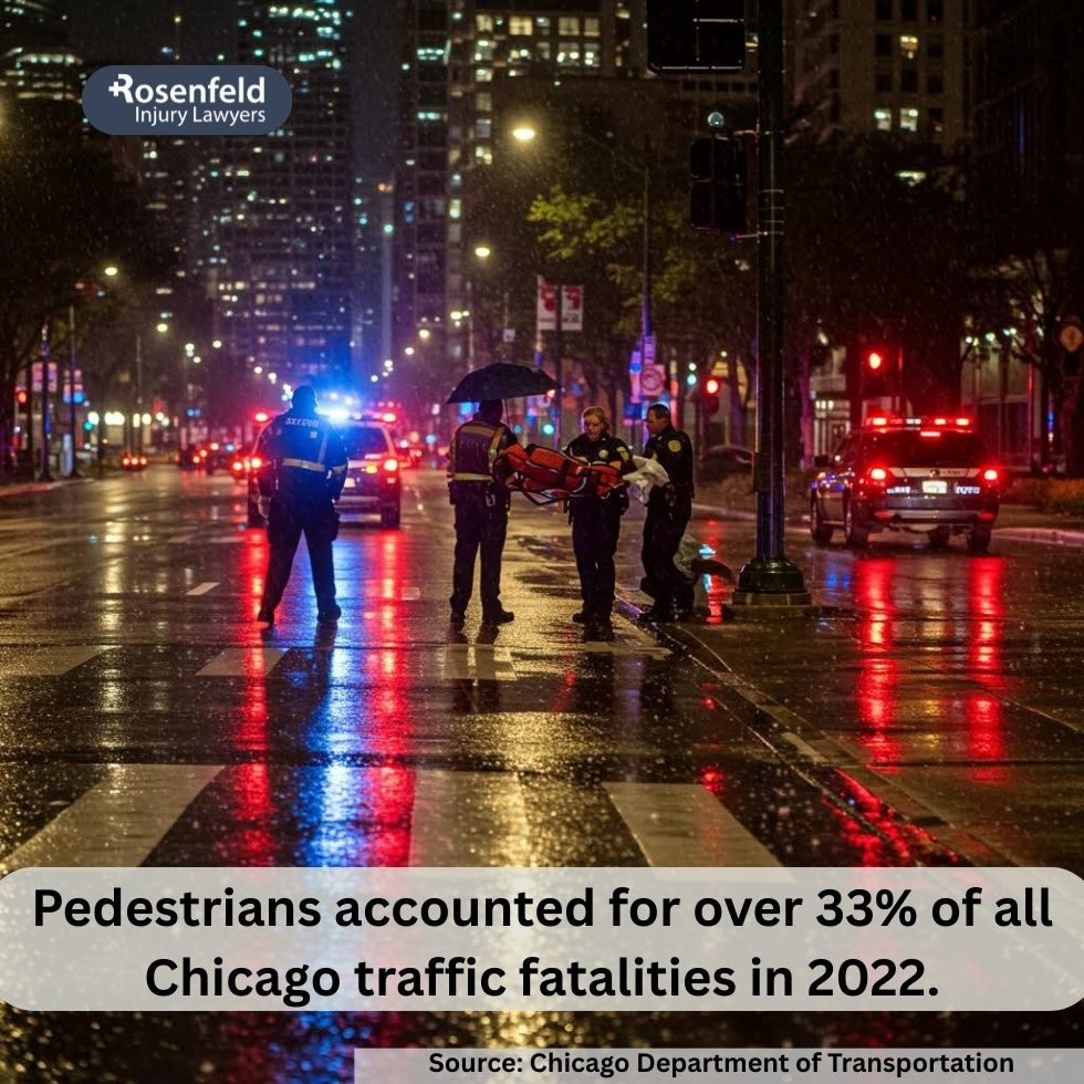 Free consultation offered by personal injury attorneys for pedestrian victims in Chicago.