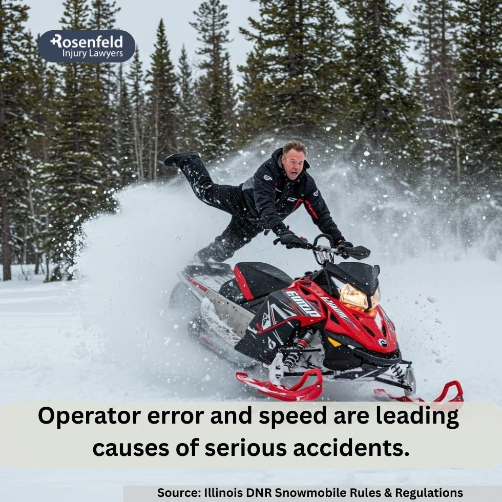 Illinois law firm representing snowmobiling accident victims