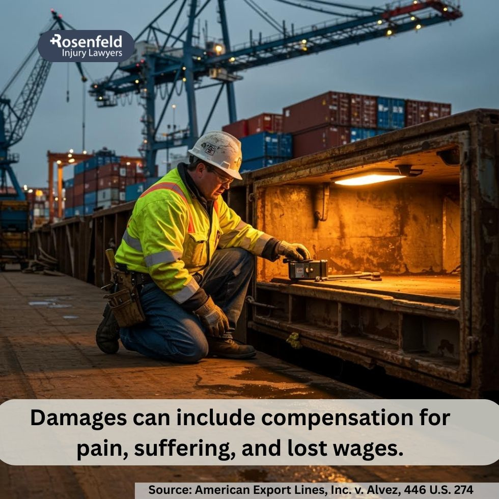 Legal help for injured workers seeking compensation under the Jones Act.