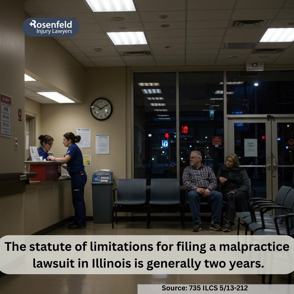 Victim receiving corrective medical care after malpractice.