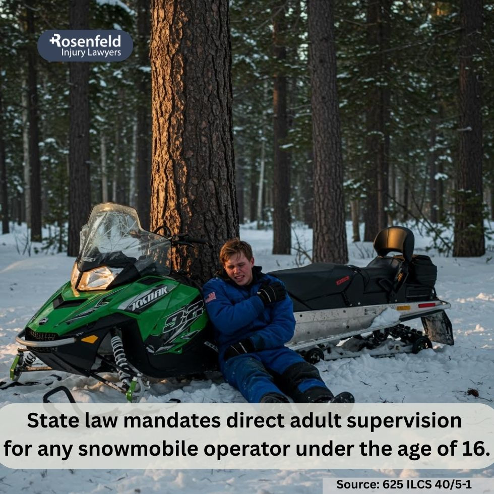 Spinal cord injuries from high-speed snowmobile crash