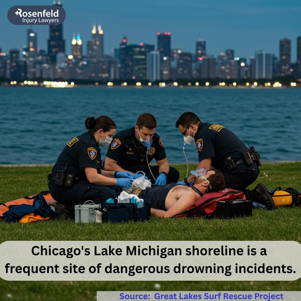 Legal professionals filing a drowning wrongful death lawsuit in Chicago.