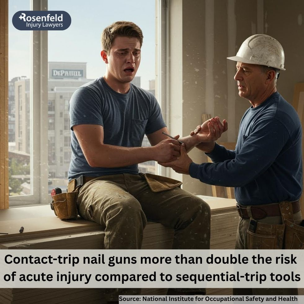 treatment after nail gun accidents