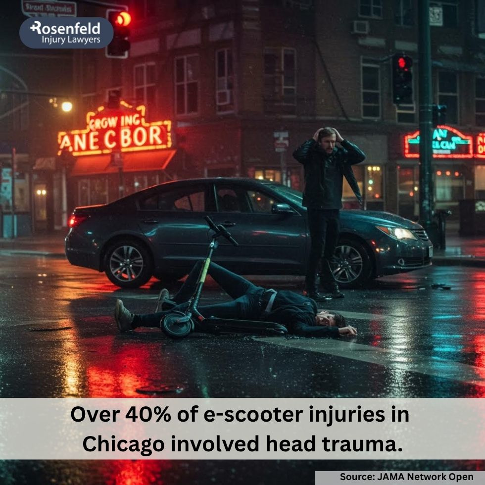 Personal injury law firm reviewing a scooter accident claim involving renter’s insurance.