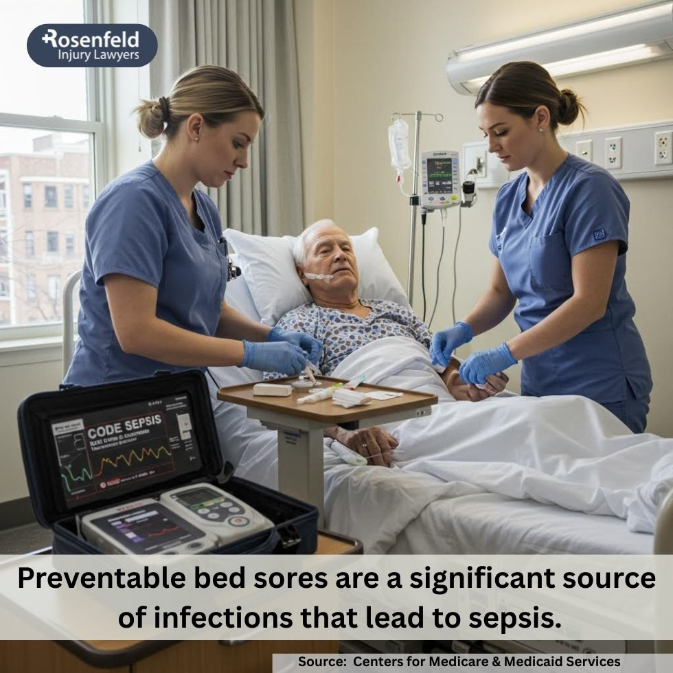 Legal help for sepsis and infection lawsuits against negligent nursing homes.