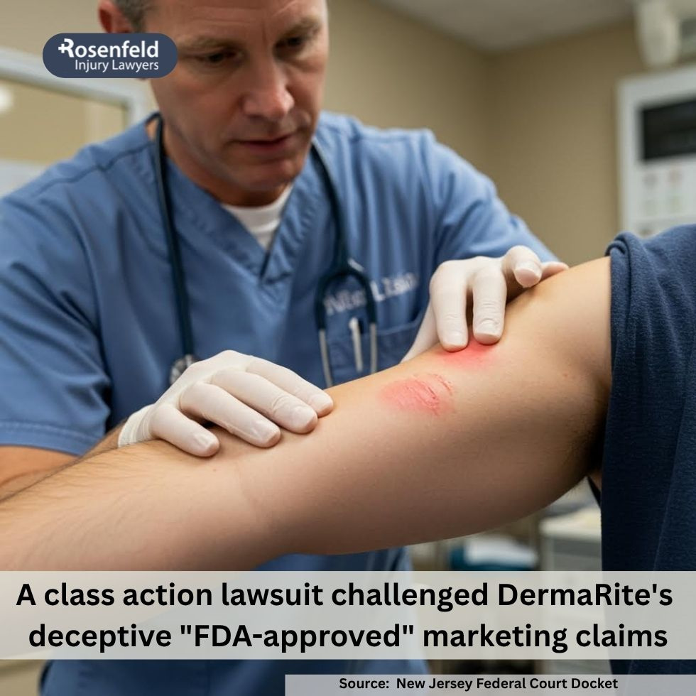 File a lawsuit against DermaRite