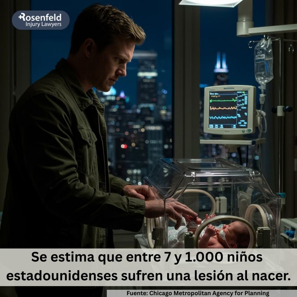 Se estima que 7 de cada 1,000 niños estadounidenses sufren una lesión al nacer.