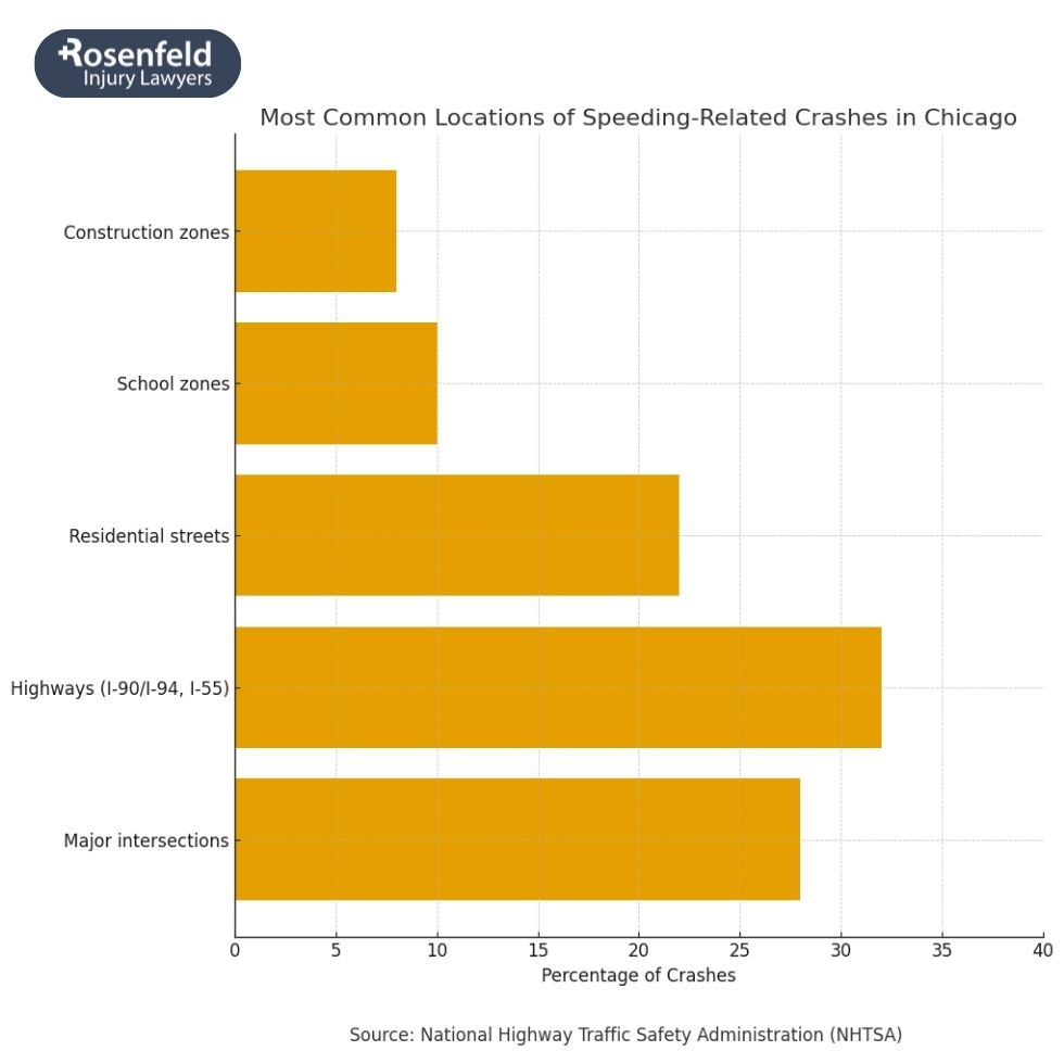 Speeding car accident attorney in Chicago