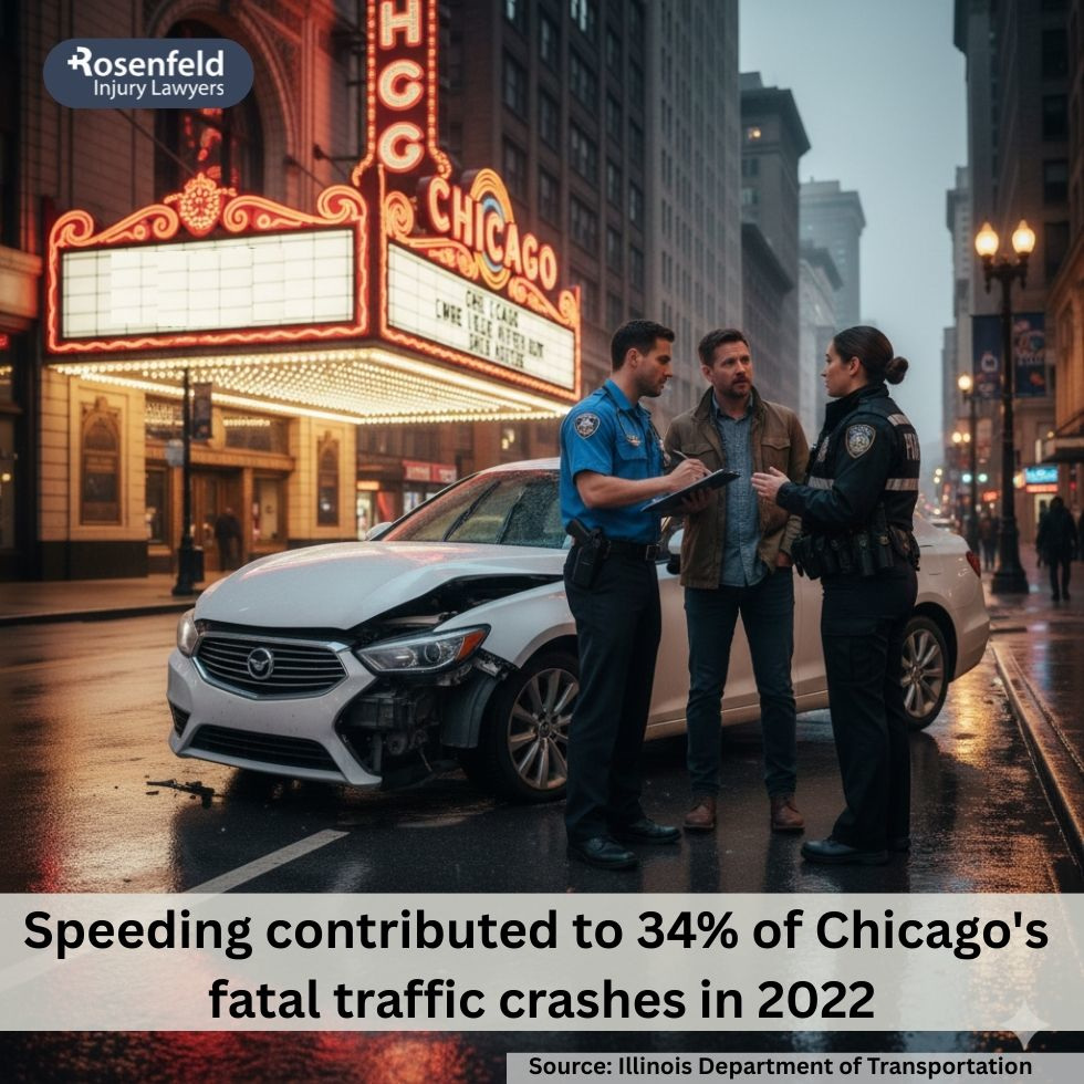 Compensation for speeding accidents in Chicago