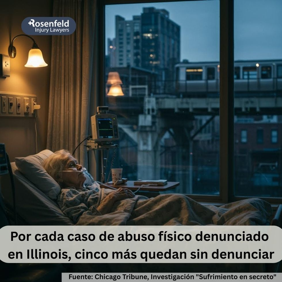 Por cada caso de abuso físico denunciado en Illinois, cinco más quedan sin denunciar.