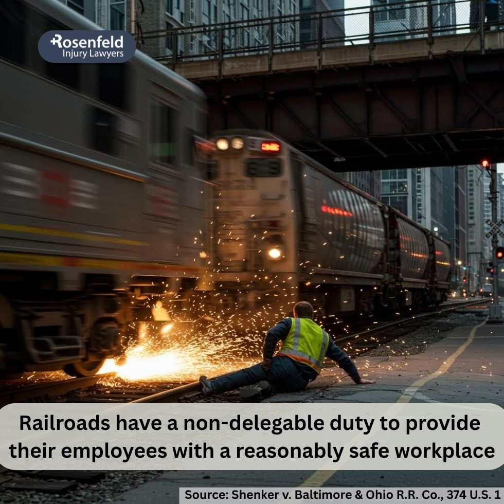 Injured railroad worker suffers serious injuries and files a FELA claim.