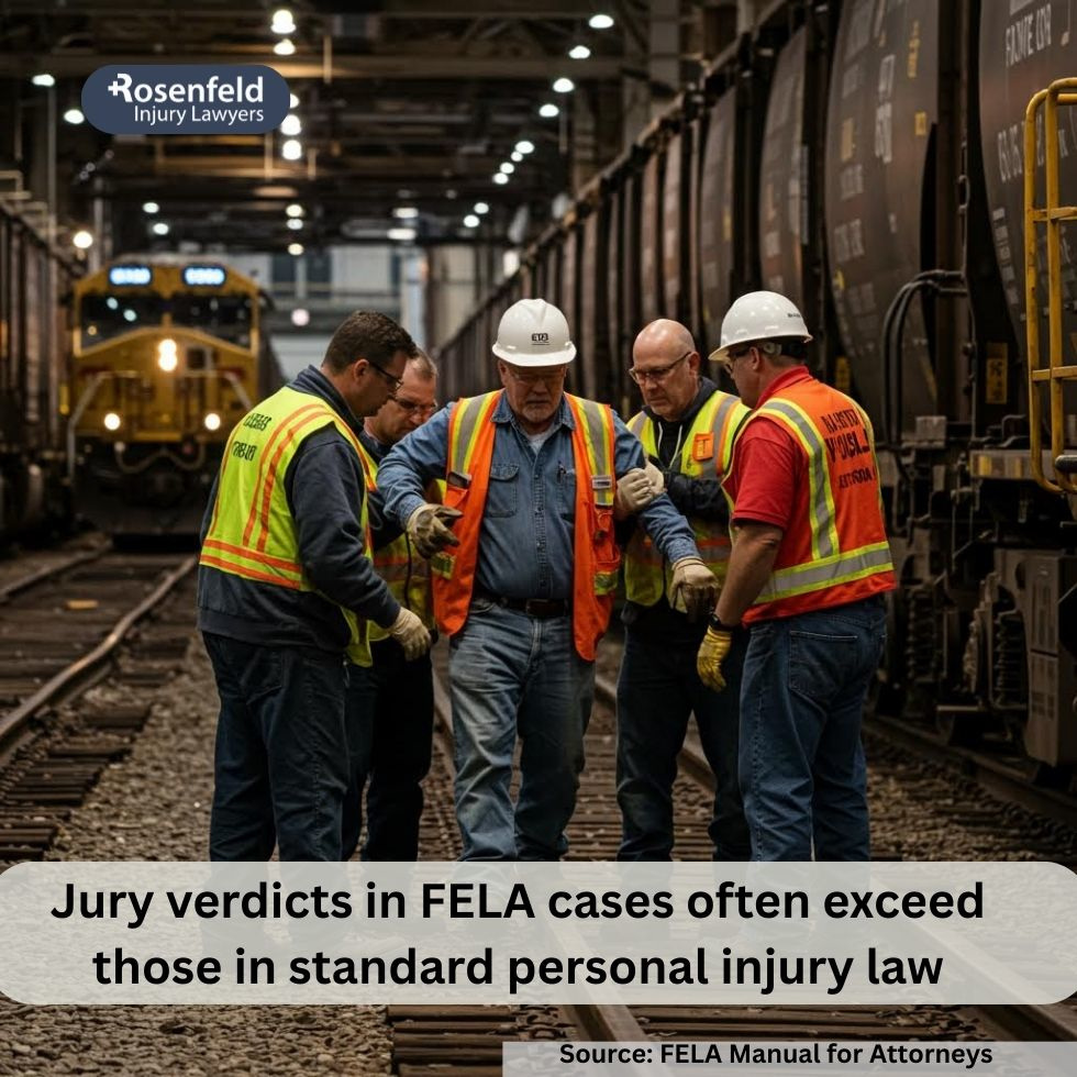 Railroad workers seeking justice through a FELA claim after a workplace injury.