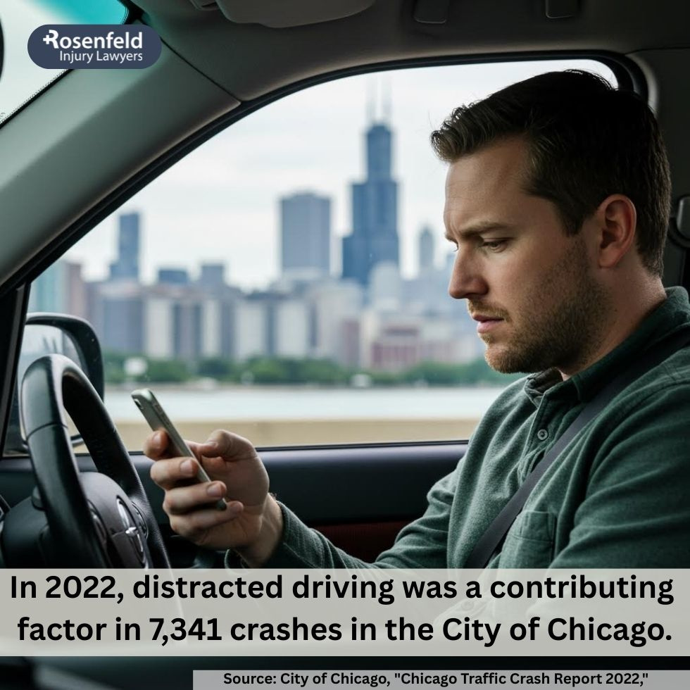 Chicago distracted driving accident lawyer

