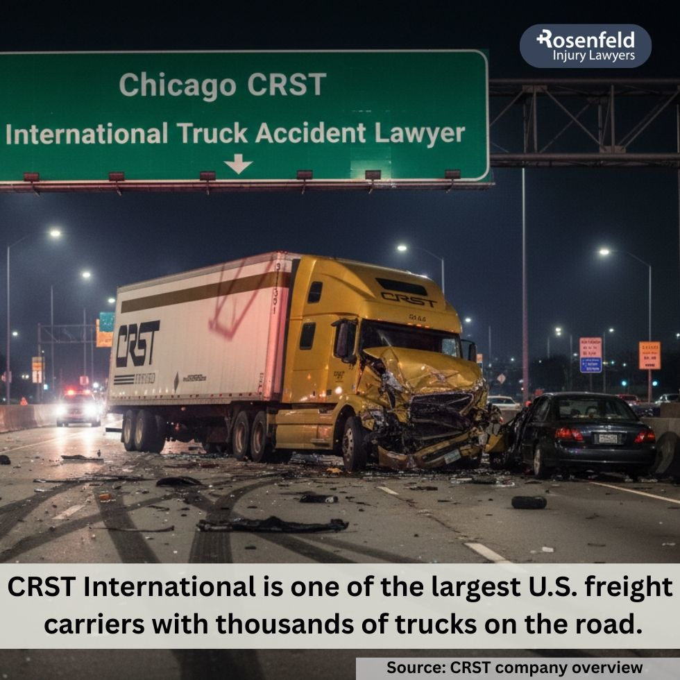 CRST truck accident attorney in Chicago