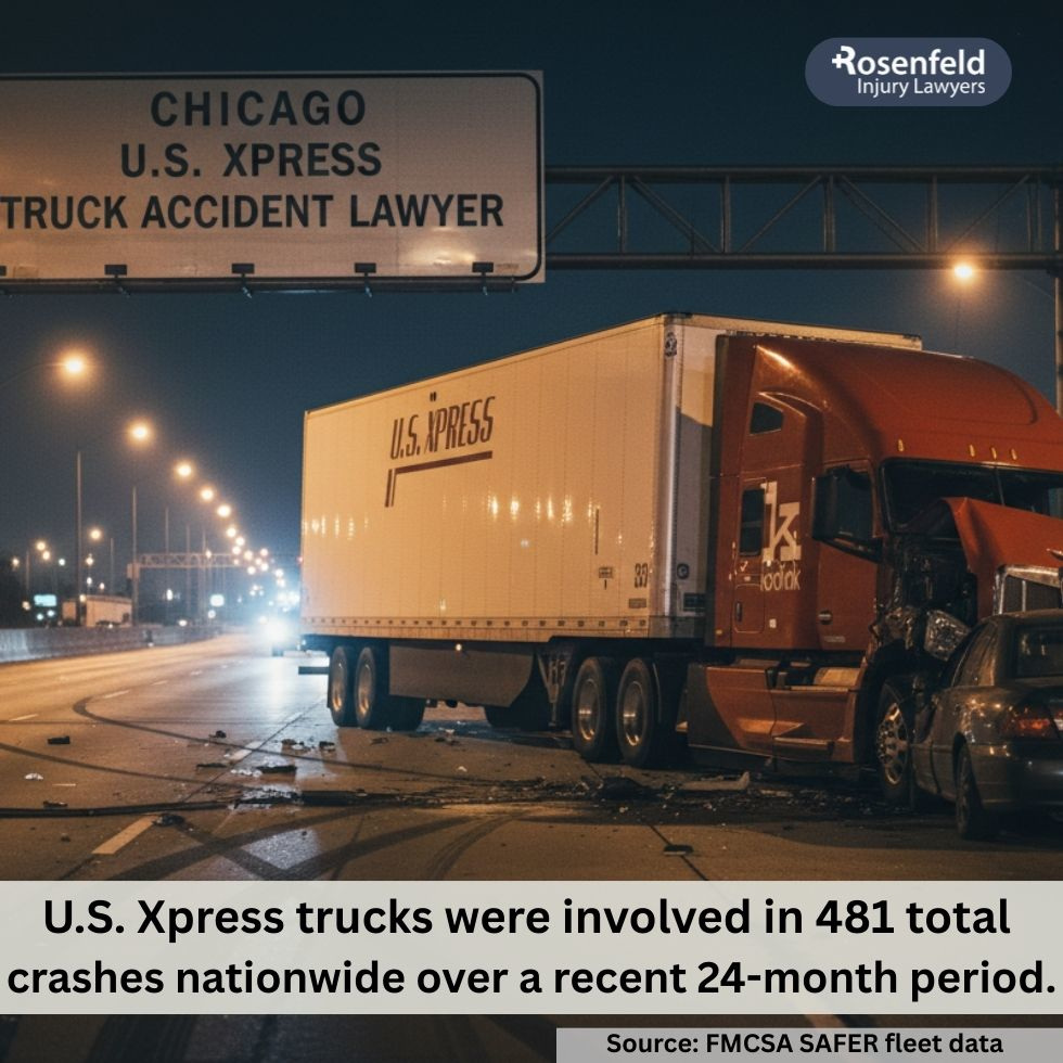 US Xpress truck accident attorney in Chicago