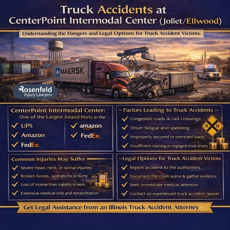 Truck Accidents at CenterPoint Intermodal Center (Joliet/Elwood)