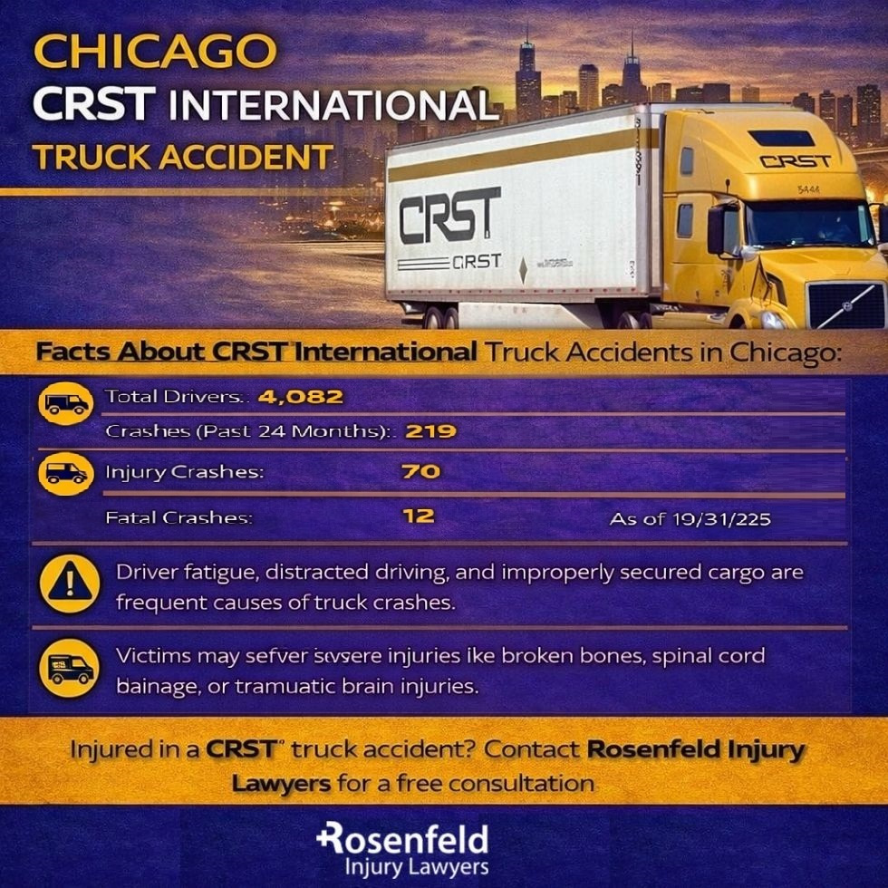 Chicago lawyer handling CRST truck accident cases
