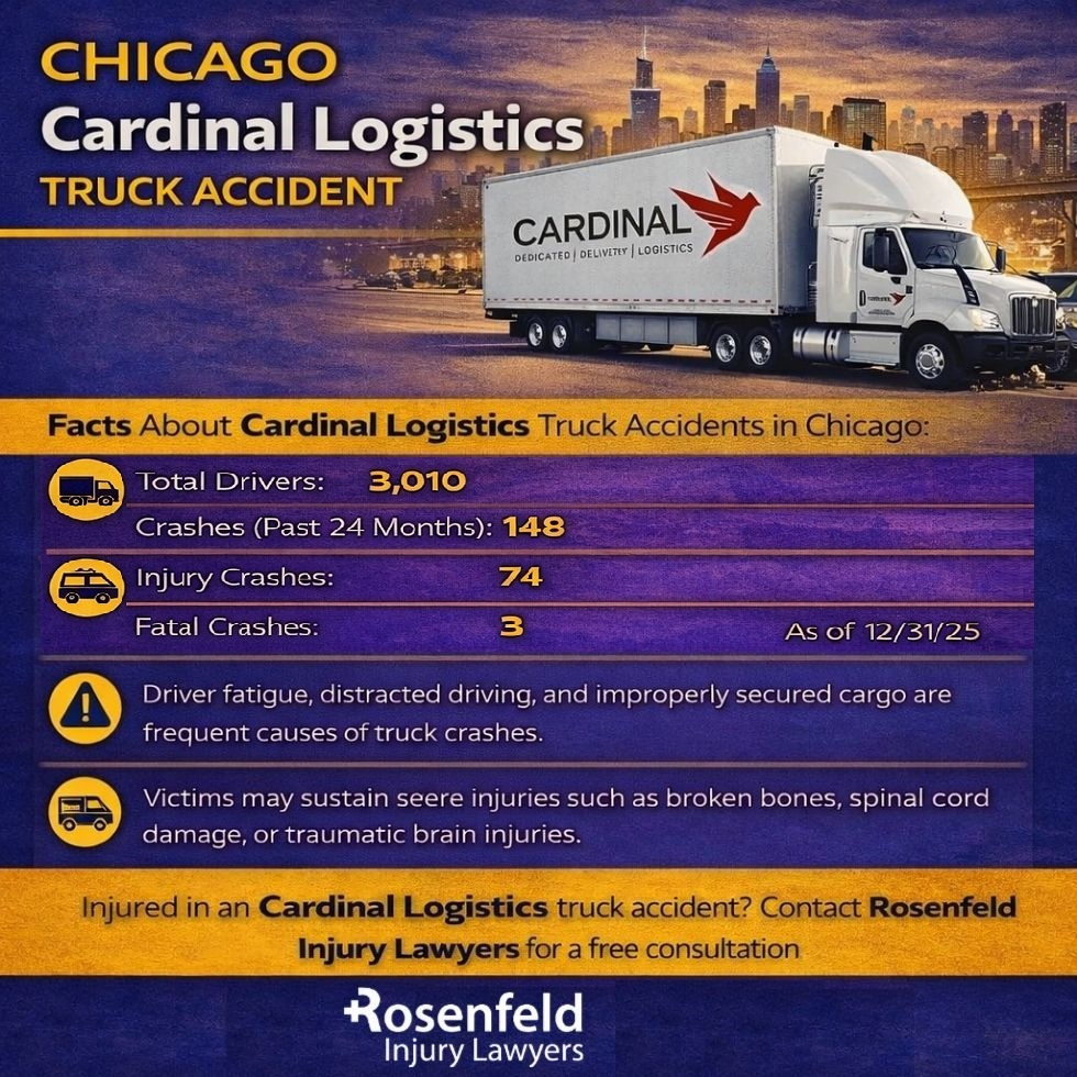 Chicago lawyer handling Cardinal Logistics truck accident cases
