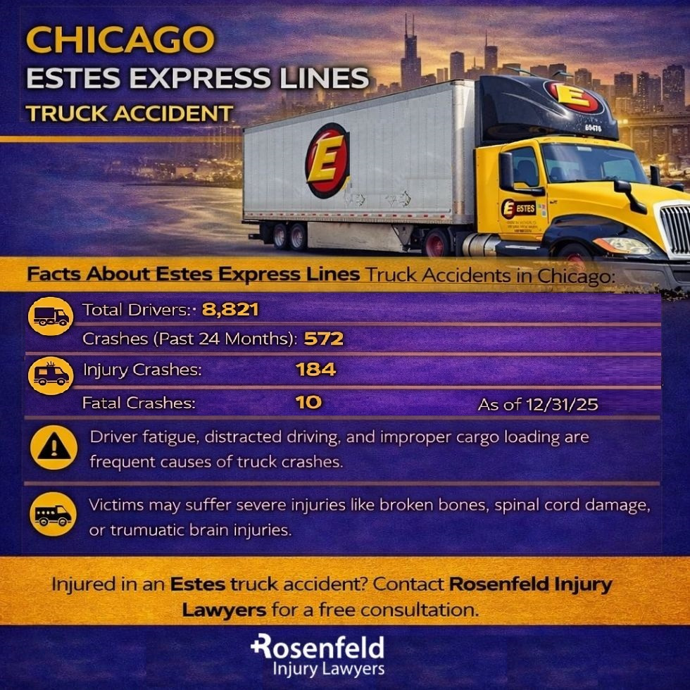 Chicago lawyer handling Estes Express Lines truck accident cases