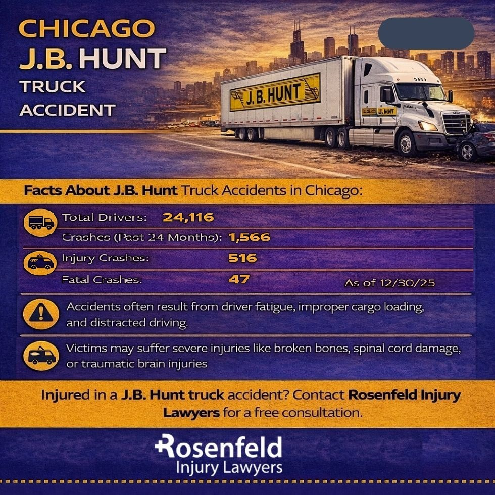 Chicago lawyer handling JB Hunt truck accident cases