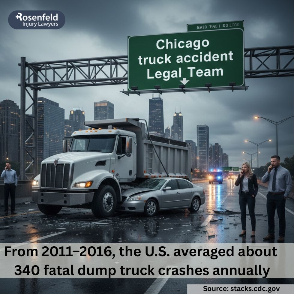 Chicago truck accident lawyers handling dump truck cases