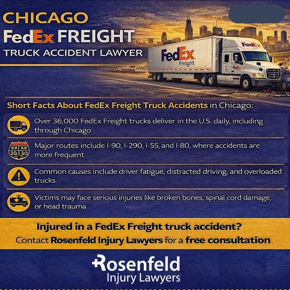 Chicago lawyer handling FedEx Freight truck accident cases