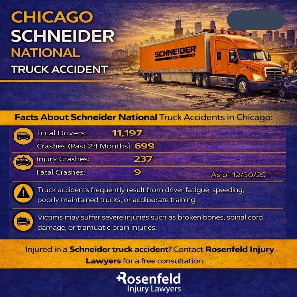 Schneider National truck accident attorney in chicago