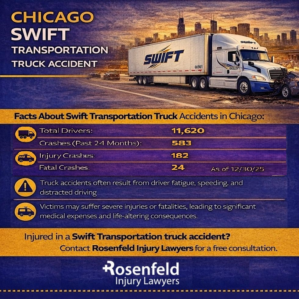 Chicago lawyer handling Swift Transportation truck accident cases