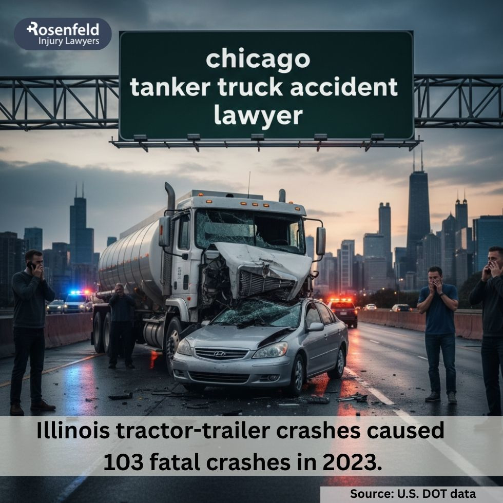 Chicago lawyer handling tanker truck accidents
