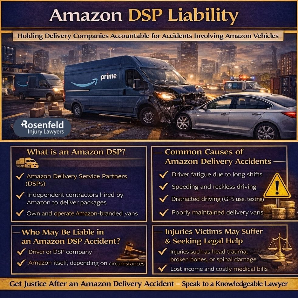 Free consultation for Amazon company liability following accidents 