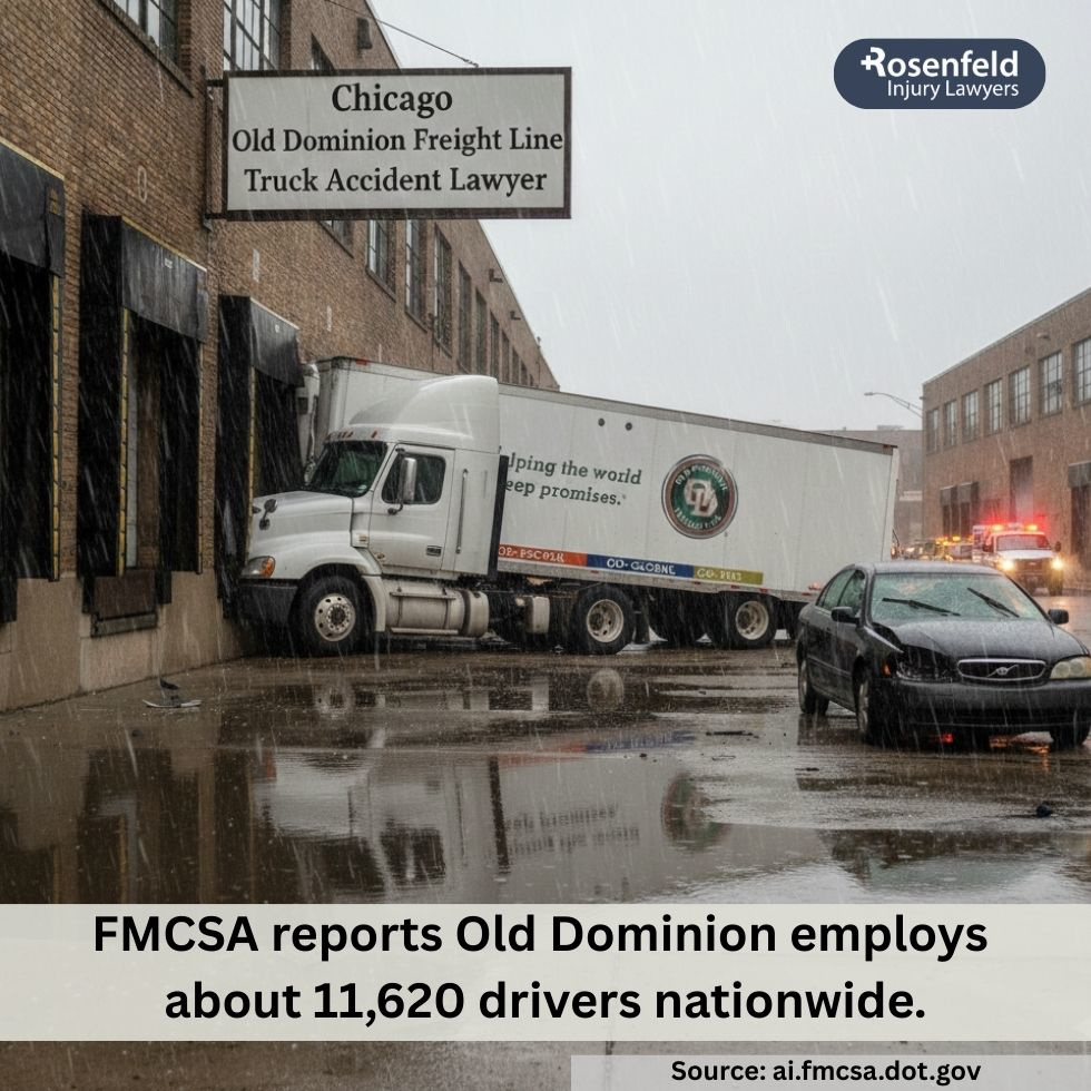 Old Dominion Freight truck accident attorney in chicago