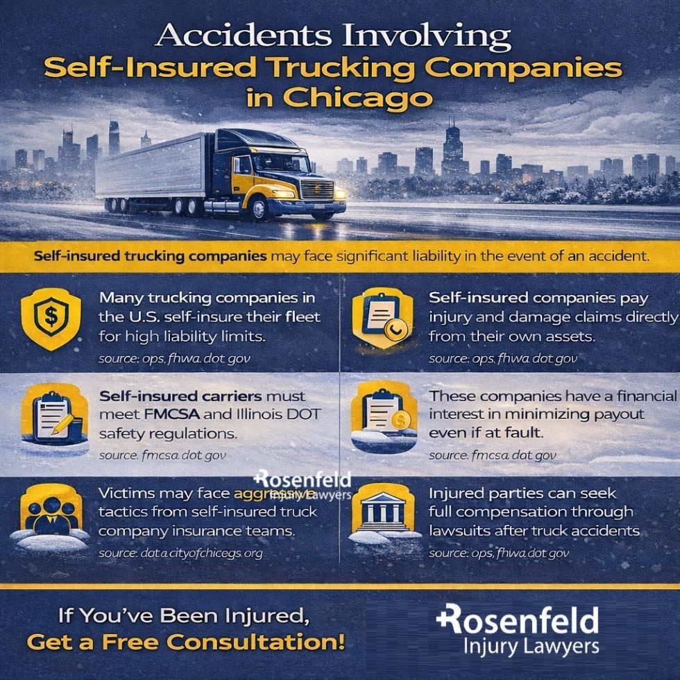 The claims process for car accidents involving self-insured trucks
