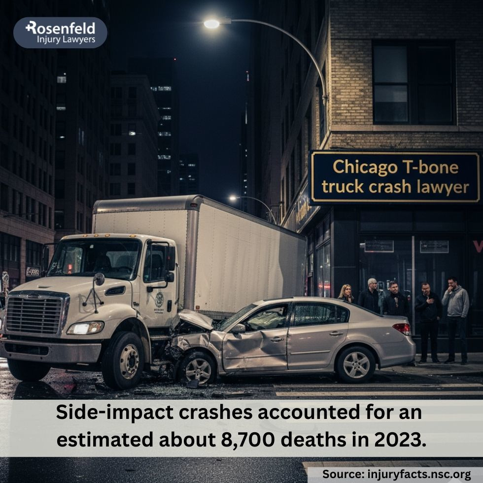 Chicago T-bone truck crash lawyer