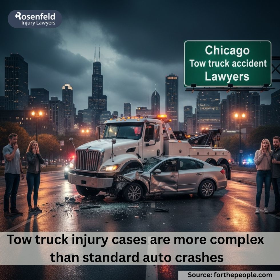 The legal issues of accidents involving tow trucks in Chicago
