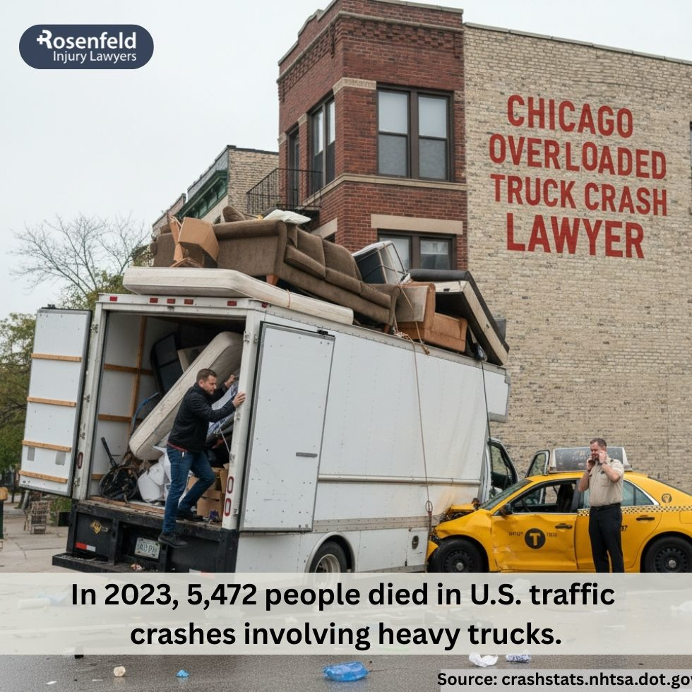 Chicago overloaded truck crash lawyer