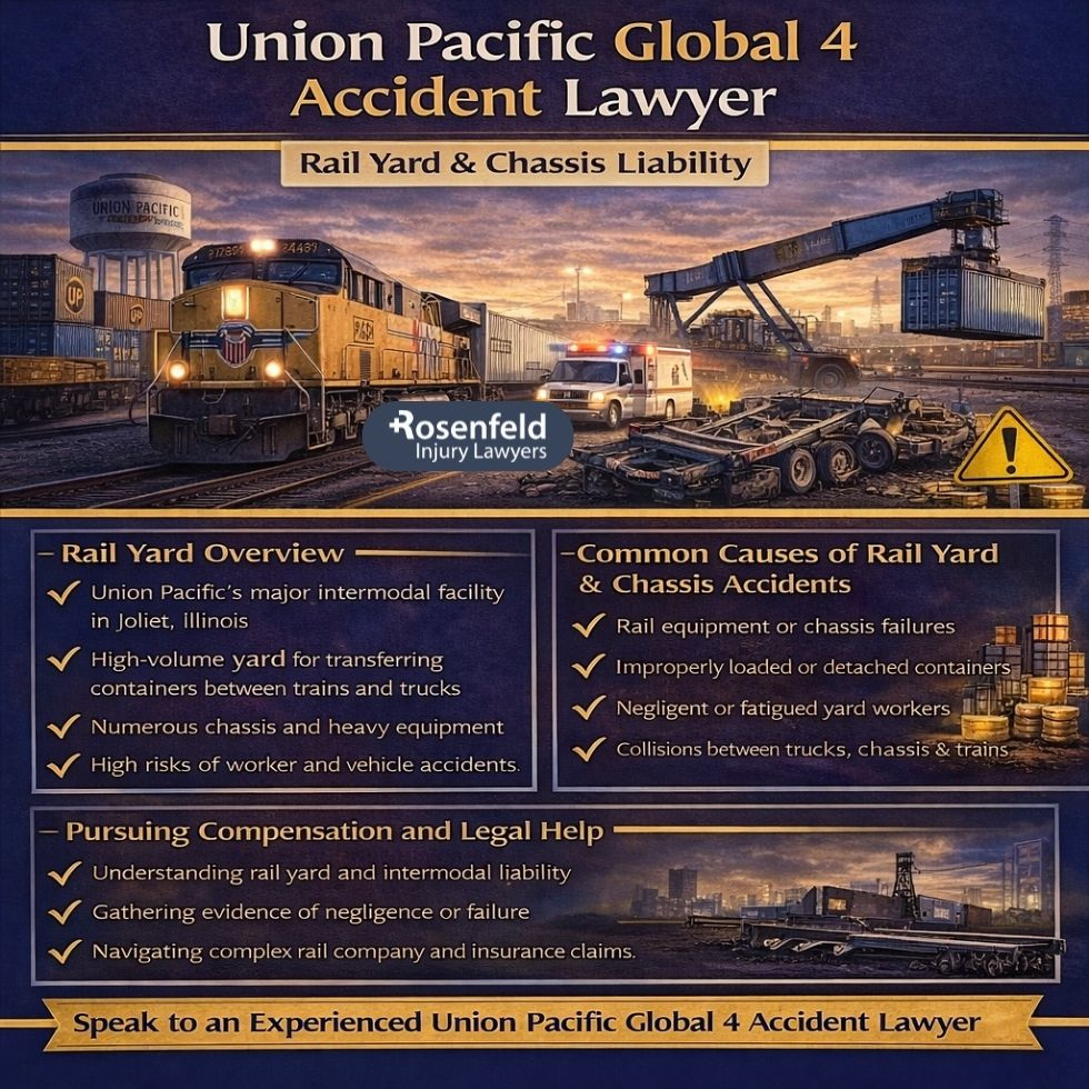 Truck Accidents at Union Pacific Global 4 Terminal
