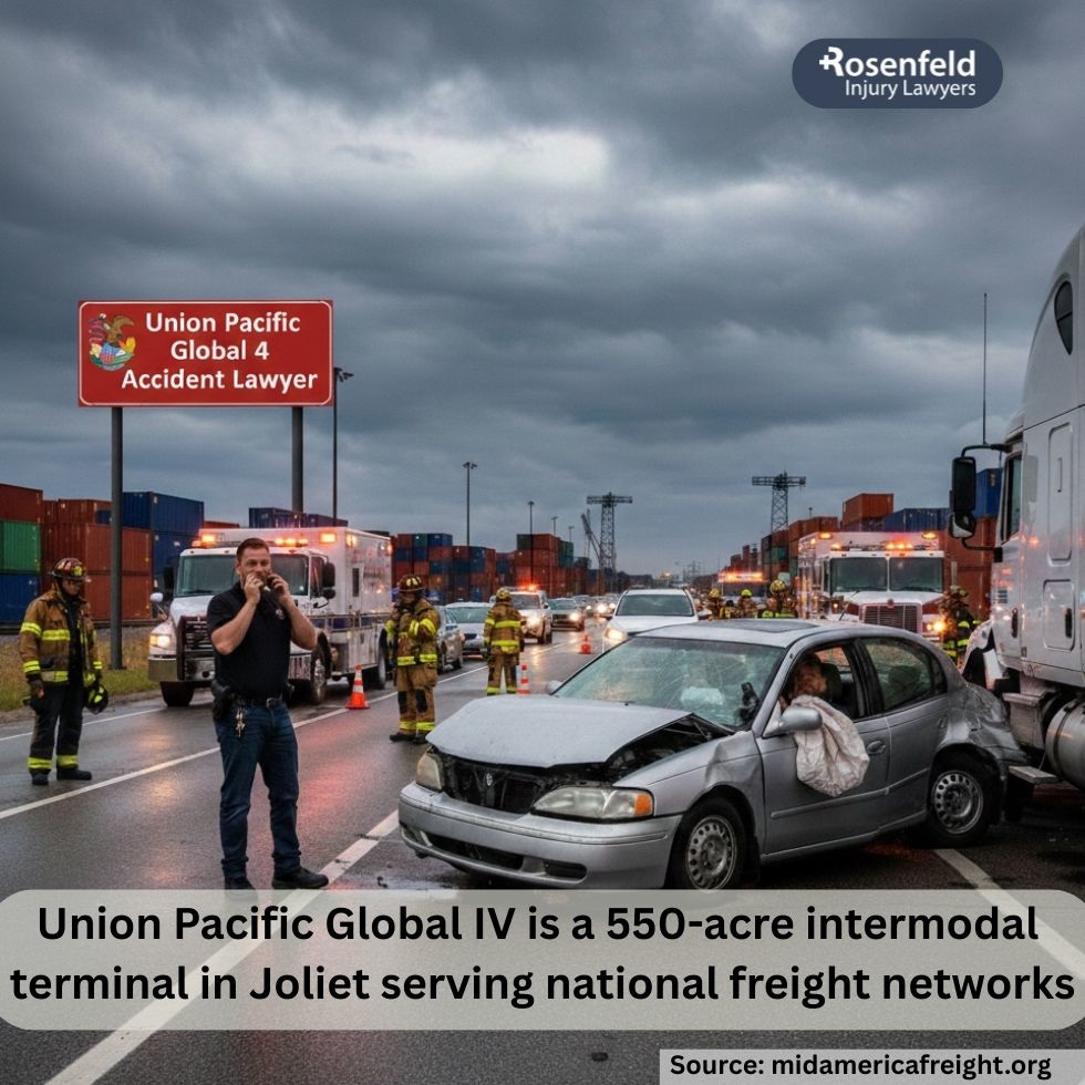 Truck Accidents at Union Pacific Global 4