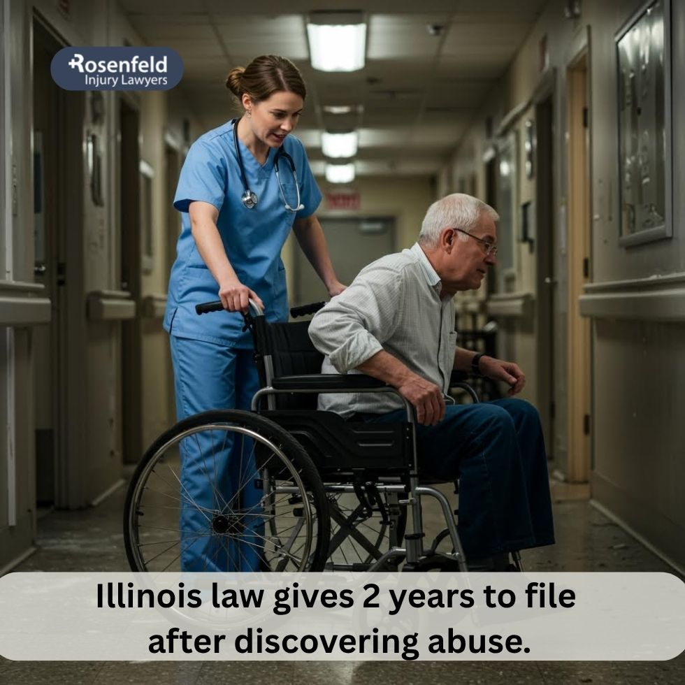 Family consulting an attorney in Aurora, Illinois, about a nursing home abuse lawsuit.