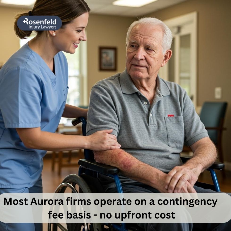 Elderly resident in Aurora receiving support after being neglected in a nursing facility.
