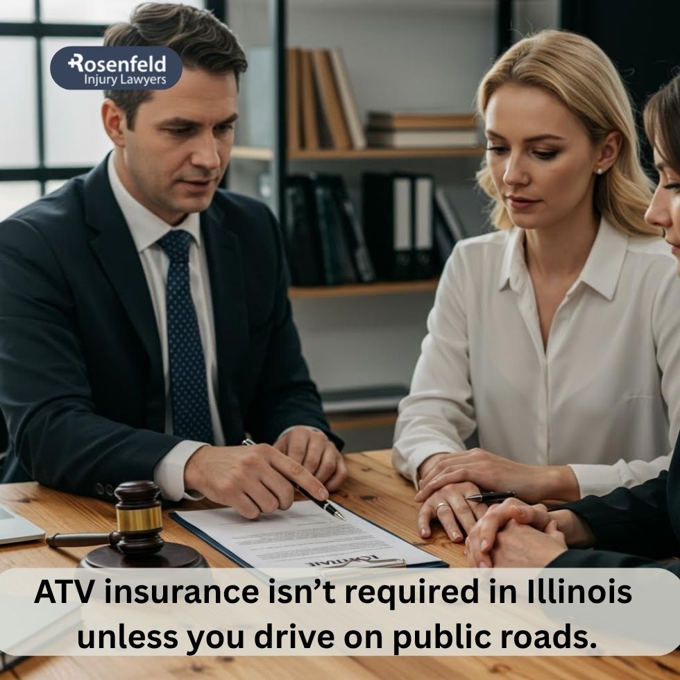  Chicago auto insurance attorney explaining insurance coverage for ATV and car accidents.