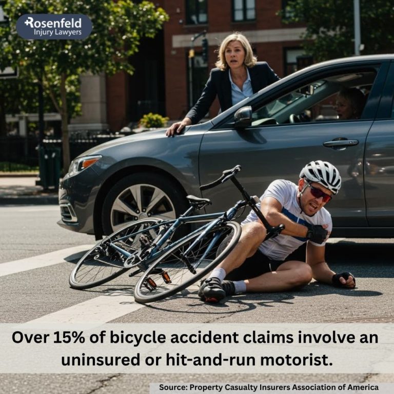 Chicago lawyer helping injured cyclists file bicycle accident insurance claims.