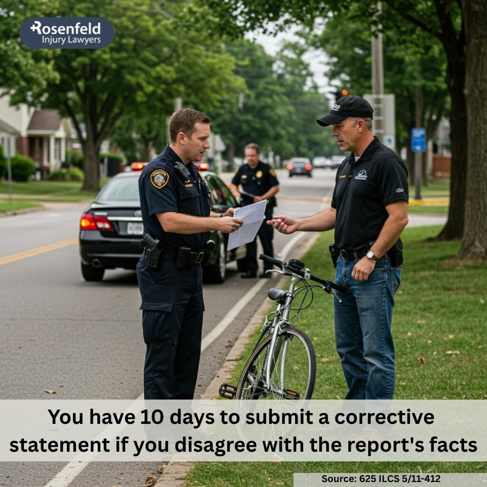 Chicago bicycle accident attorney to help you understand your Illinois crash report.